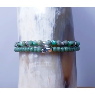 armbanden setje in turquoise groen armbanden setje in turquoise groen